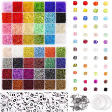 Waist Plastic Pony Beads For Jewelry DIY Polymer Clay Bead Kit